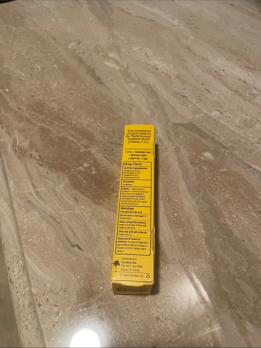 Vacation Chardonnay Broad Spectrum SPF 30 Sunscreen Lip Oil